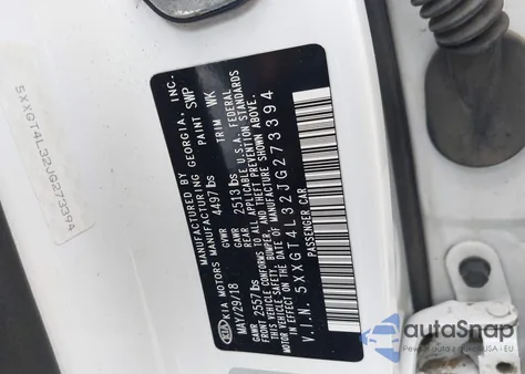 2018 Kia Optima Lx from USA, damaged, VIN 5XXGT4L32JG273394